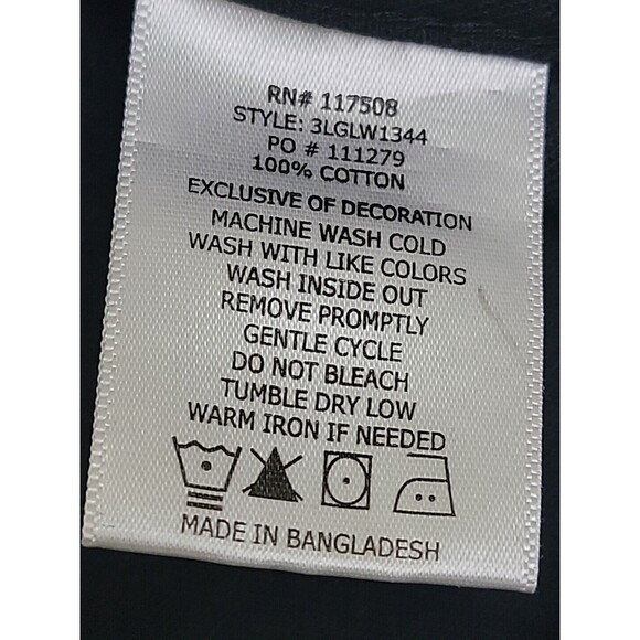 Levis Denim Shirt Mens L Black Double Pockets Long Sleeve Mid Weight Western Dad - Picture 6 of 10